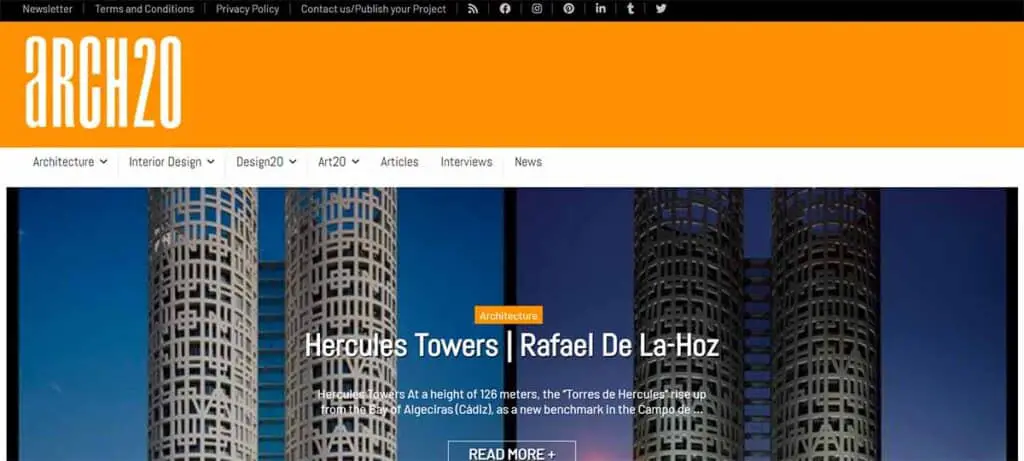 good websites for architects