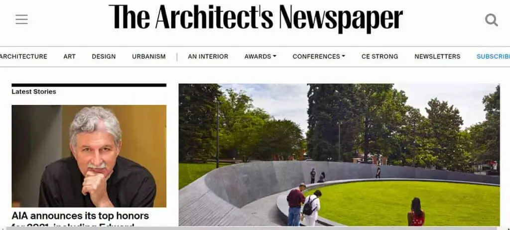 architecture newspaper online