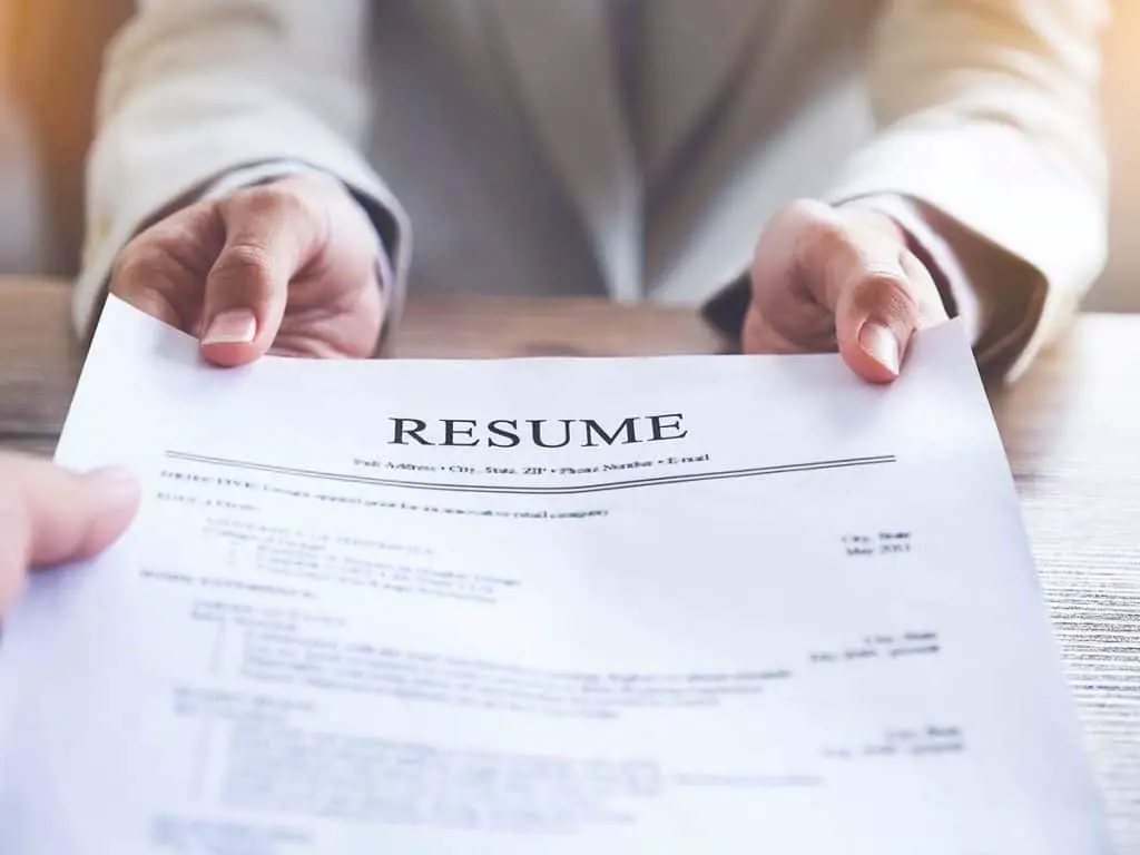how to write a resume for architecture internship