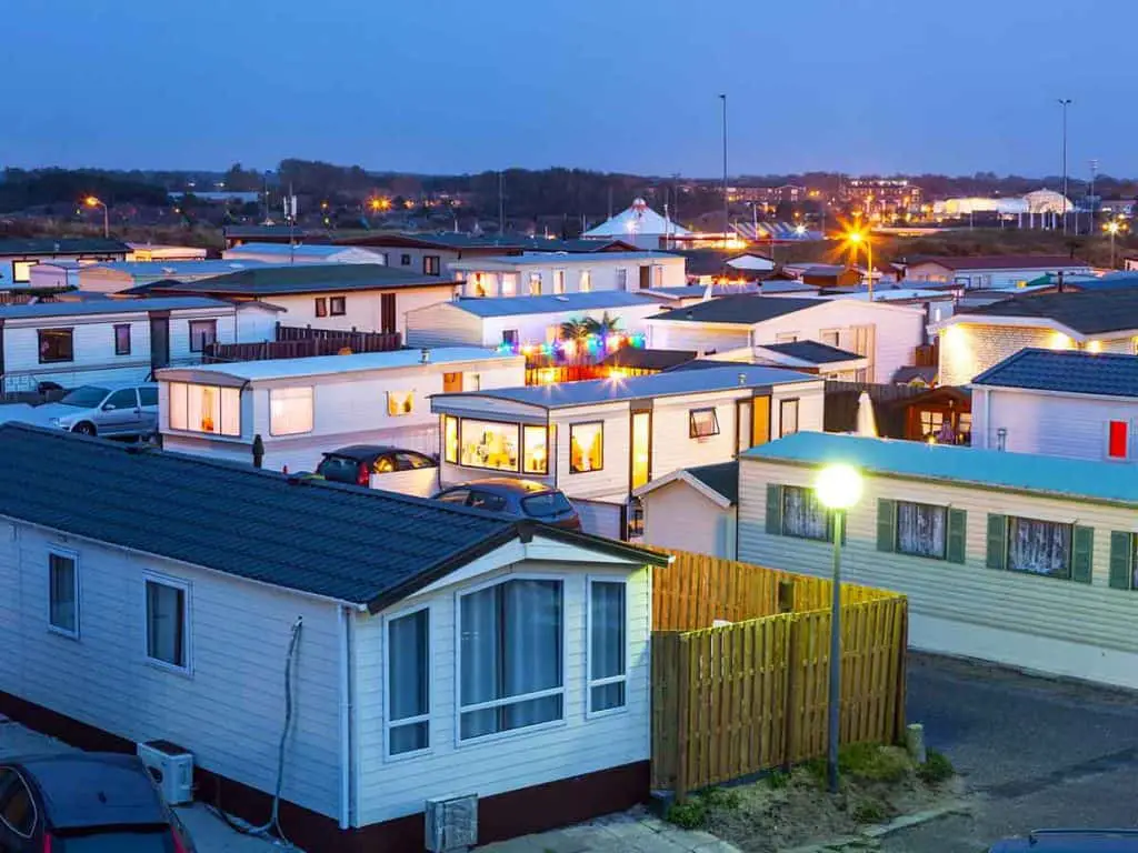 buy mobile home in a mobile home park