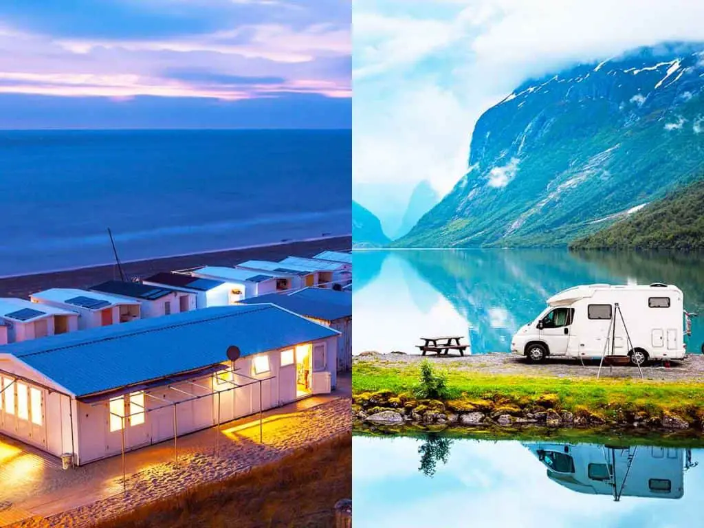 mobile home vs rv living